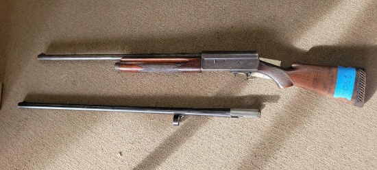 Remington 12ga. WW2 Semi-Auto Shotgun w/ extra barrel