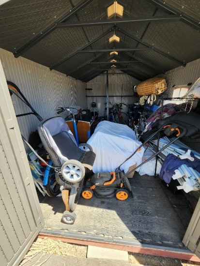 Shed Contents Ebikes Buyer must removal all