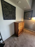 room contents tapestries writing desk dresser