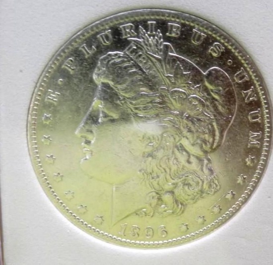 Morgan silver dollar 1896 o bu++ mega rare date with pl mirrors stunning frosty beauty $$$$