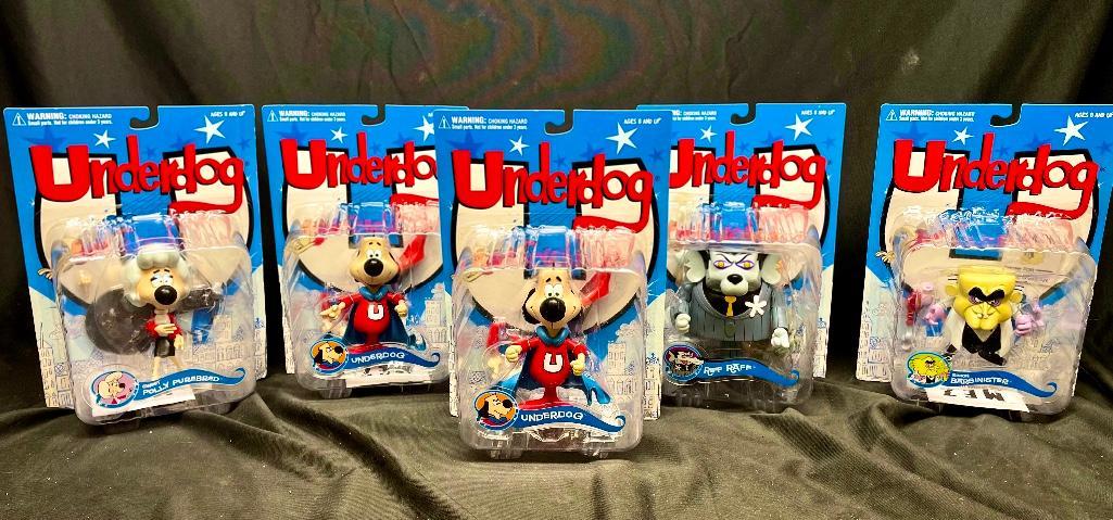 Underdog Action Figures by Mezco Toys. Riff Raff, | Proxibid