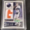 Custom Cut Peyton Manning Football Card 1 of 1 Jersey card