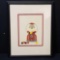 Framed LE 49/100 serigraph print w/signature tittled Pennys Worth