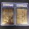 96-97 23kt Gold Star Trek WCG 10 Trading cards