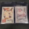 2 Honus Wagner Reprint Baseball cards 2019 and 21 Topps