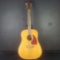 Ibanez acoustic guitar model PF10NT w/shoulder strap