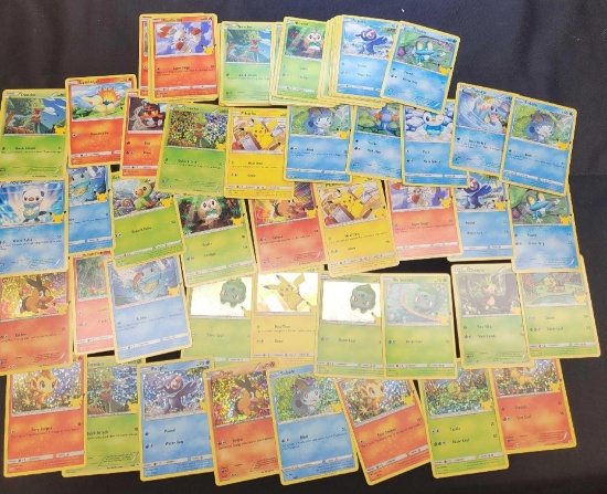 25 Anniversary McDonald's Pokemon card's Holos