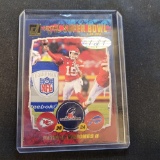 1 Of 1 Custom Patrick Mahomes Jersey Patch Football Card