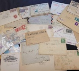 Lot of Vintage Postage