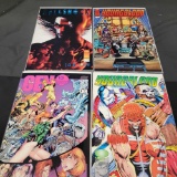 4 Image Comic Books Youngblood, Gen 13, Hellshock