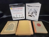 Political Cartoonist Paul Conrad Autographed Books and Misc Vintage Books