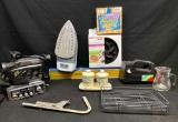 Mixed Goods. Midland 13-857 CB Radio, Panasonic Camcorder, 12v Oil Changer, more