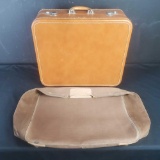 Vintage Wheany suitcase with cover