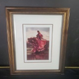 Danza Framed Steve Bloom Limited Edition 73/2250 Seriolithograph w/signature and COA