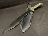 Bolo Gurkha Machete Style Knife with Sheath