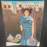 LE 44/75 Artwork titled Hopi Maiden w/signature