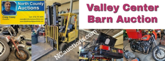 2022 Sept Valley Center Barn Auction