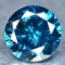 Blue Diamond Natural Earth Mined Igr Certified Beautiful Stone .51 Cts