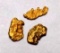 Gold nuggets Alaskan fresh mined high end 18+++ kt 90% pure bright yellow WOW .17Gram