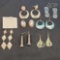 7 Sets of sterling silver Earrings