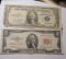 Old Currency Lot With Silver Certificate Nice Notes 1935 And 1953