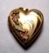 Gold Heart Pendant 1/20th Gold Fill Nice Item