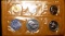 1963 Franklin Half Proof Silver Mint Set In Original Envelope And Plastic Nice Cameo