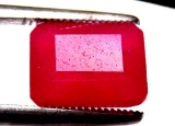 Ruby Huge Blood Red Earth Mined Gem 11.55 Ct Aaa+ Beauty