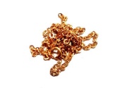 10 Kt Gold Filled Chain Scrap Gold 2.64 Grams