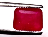 Ruby huge blood red AAA earth mined beauty 8.0 ct wow gem