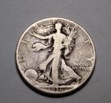 Walking Liberty Silver Half 1936 D/d Rare Date Xf+ Better Grade Original