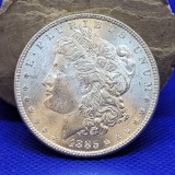 1885 Morgan Silver Dollar Frosty