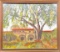 Garden House, from Ruby Eiland, Framed Oil on Canvas, 1963