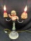 1 of a Kind Haunted Creepy Baby Doll Lamp Local Artist Unsettling Halloween
