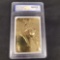 1998 Fleer 23kt Gold Michael Jordan WCG 10 Basketball Card