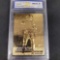 2000 Fleer Ultra 23kt gold Tom Brady WCG 10 Football Card