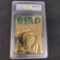 1997 Bleachers 23k gold Larry Bird WCG 10 Basketball Card