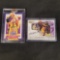 2 Custom Cut Jersey Kobe Bryant Basketball cards