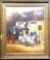 Unsigned Framed Art Horse and Carriage