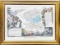 Framed Art French Provincial Map