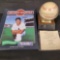 Mickey Mantle Signed Baseball and Book