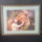 Framed Photograph of Woman w/ Horse