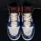 Air Jordan 1 Retro High Union Los Angeles Blue Toe shoes size 10.5