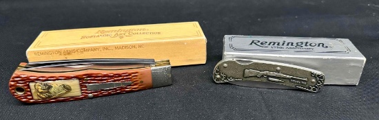 Remington Pocket Knives. Nostalgic Art Collection, 175TH