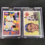 2020 Topps Project Baseball cards Frank Thomas and Sandy Koufax