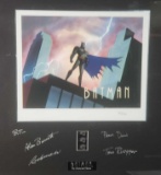 Batman the Animated Series L.E. Senigraph, 81/500, Signed by Creators w/ CoA