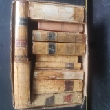 Box of 11 antique/vintage books