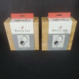 2 sets BIGR audio Bruce Lee headphones size small model BL1