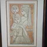 Three Musicians, from Amen - Irving, Framed Artists Proof