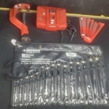 Stewart MacDonald 7pc. set Husky 15pc. combo wrench set Hilti charger Rothenberger pipe cutter